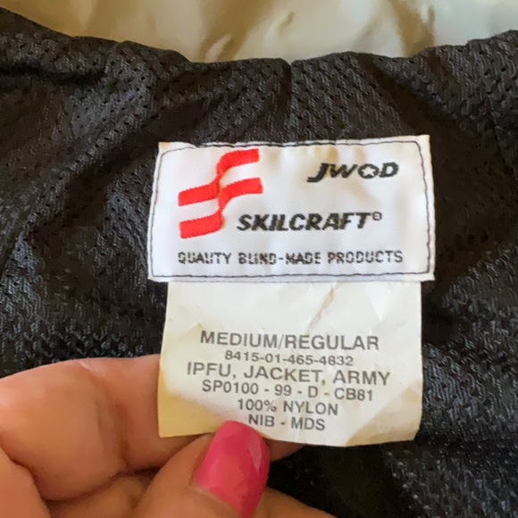 Men’s Size Medium IPFU Army Zip Up Jacket, Excellent Condition! - Picture 4 of 5